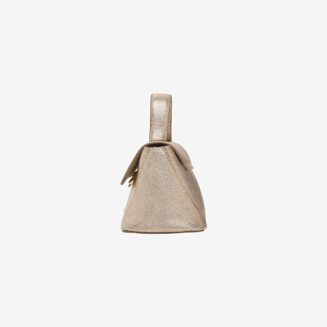 ALMA SHOULDER BAG LIGHT GOLD