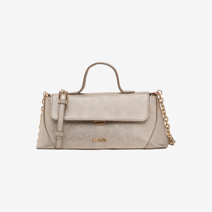 ALMA SHOULDER BAG LIGHT GOLD