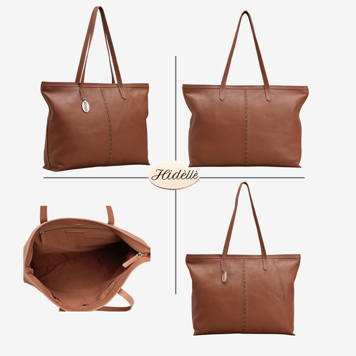 MILEY TOTE COGNAC