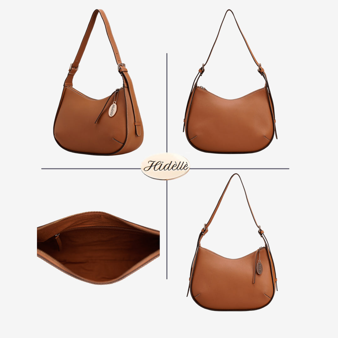 PAULINE HOBO BAG TAN