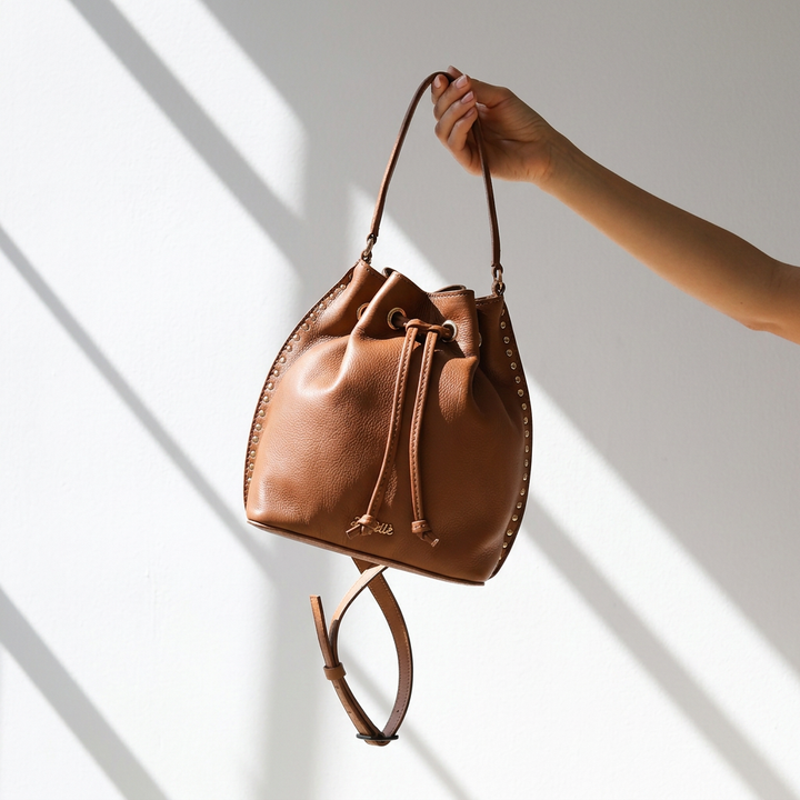 VICTORIA SLING BAG TAN