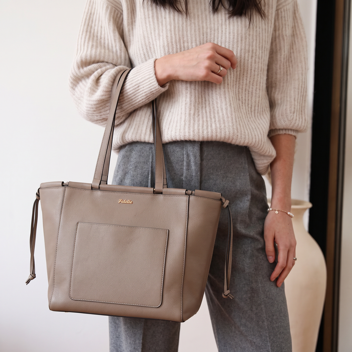 AURORE TOTE IVORY
