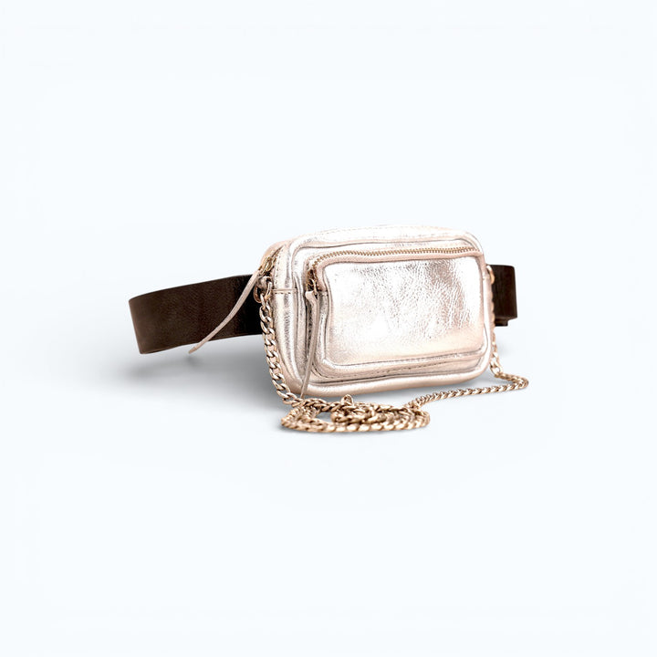 FANNY SLING BAG SILVER