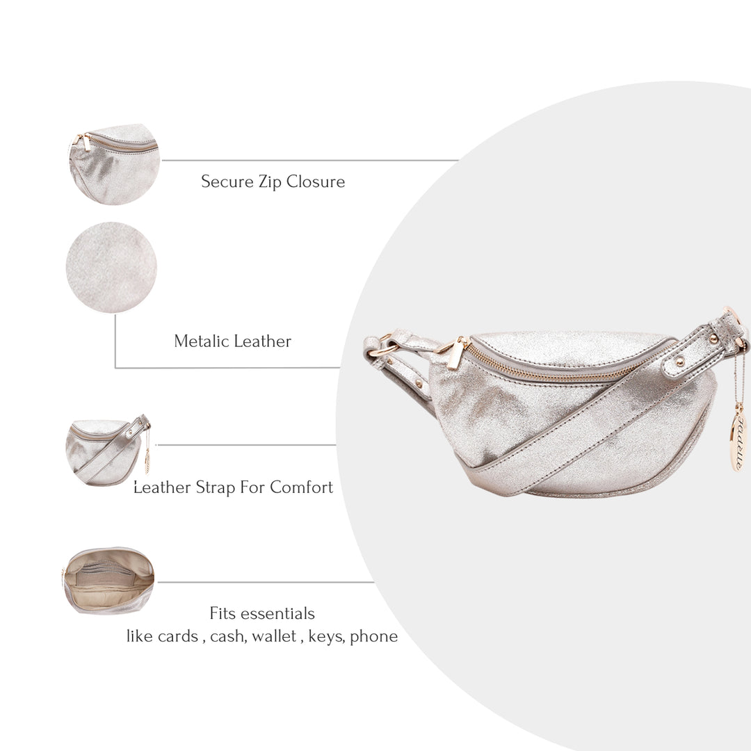 JULIA SLING BAG SILVER