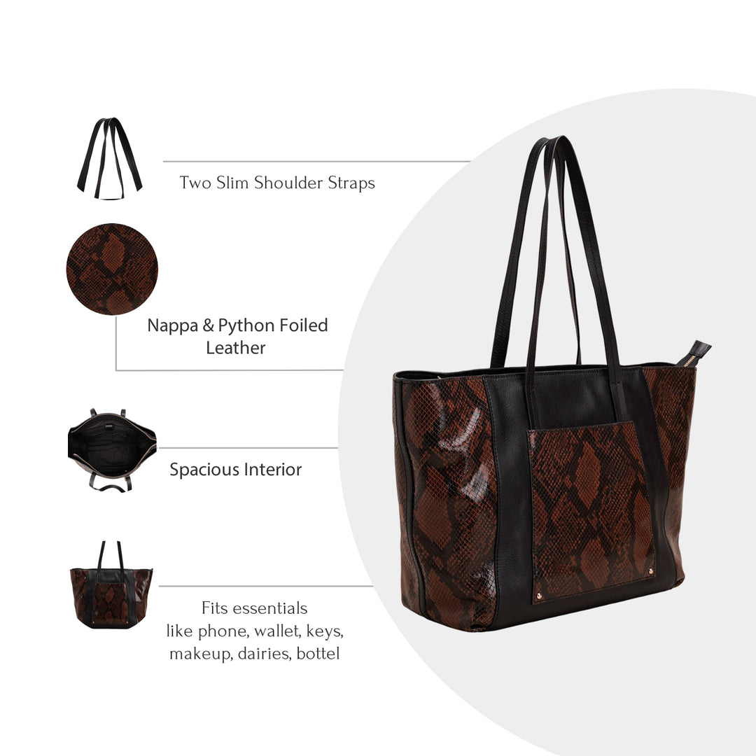 PAULE TOTE BLACK PYTHON