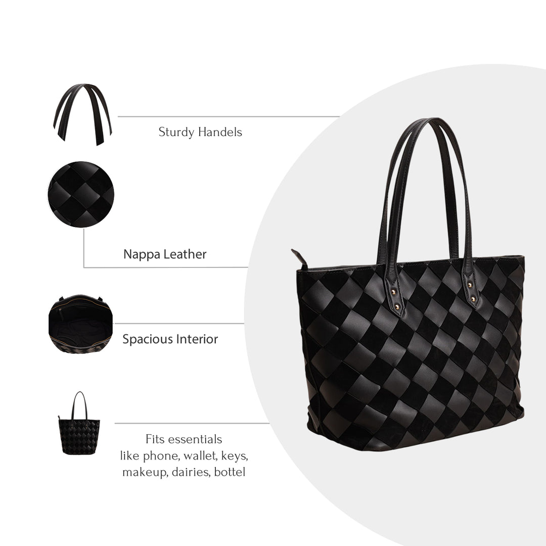 WINNIE TOTE BLACK