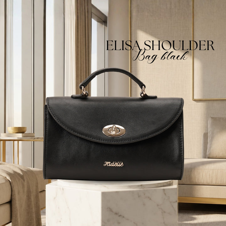 ELISA SHOULDER BAG BLACK