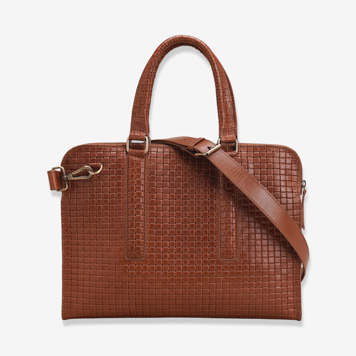 Gabrielle Laptop Bag Tan