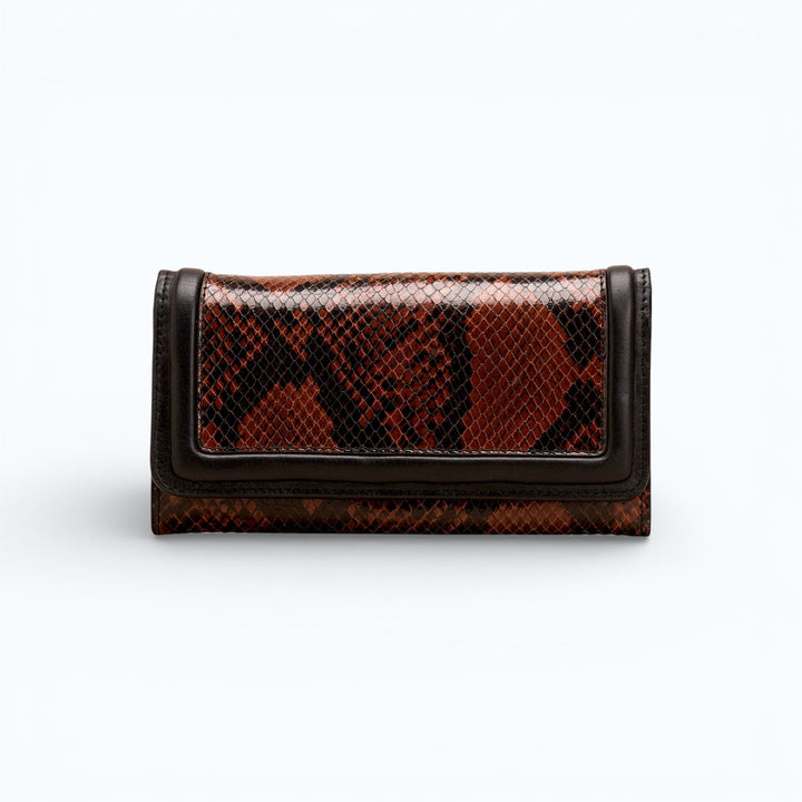 LILOU WALLET BLACK PYTHON