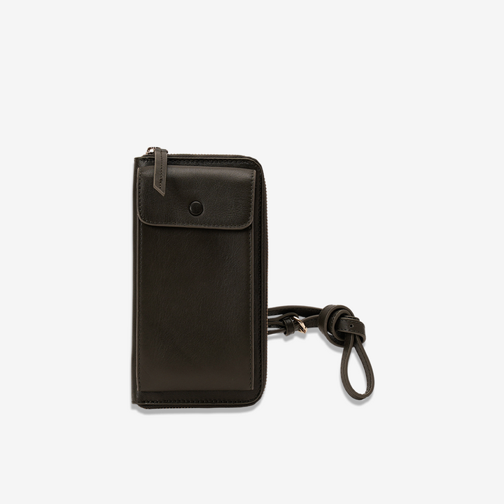 JANICE PHONE + WALLET SLING BAG  OLIVE