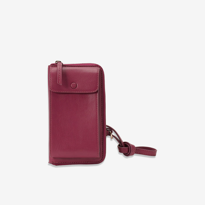 JANICE PHONE + WALLET SLING BAG PINK